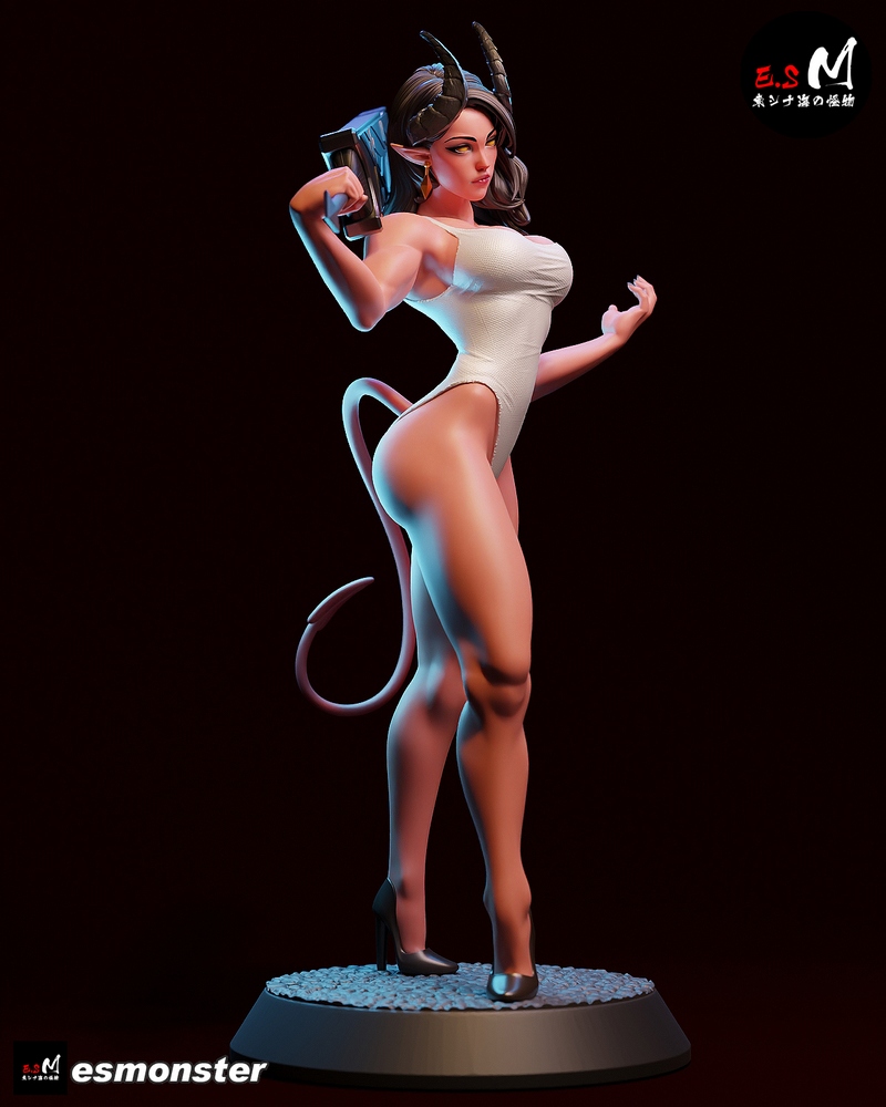 E.S.怪物 - 马莱沃拉 - 3D打印模型|E.S Monster – Malevola – Dispatch – 3D Print Model