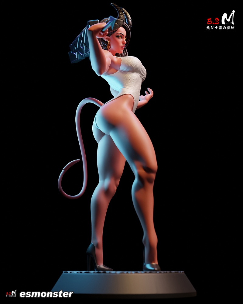 E.S.怪物 - 马莱沃拉 - 3D打印模型|E.S Monster – Malevola – Dispatch – 3D Print Model
