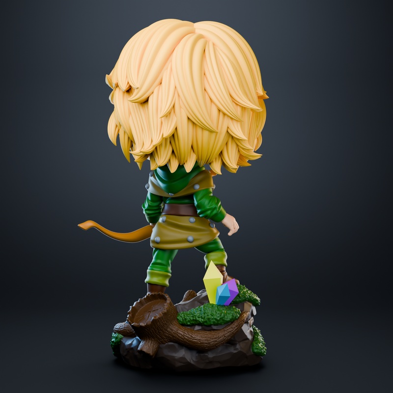 Chibi Land Figures – Hank – Dungeons and Dragons – Funko – 3D Print Model