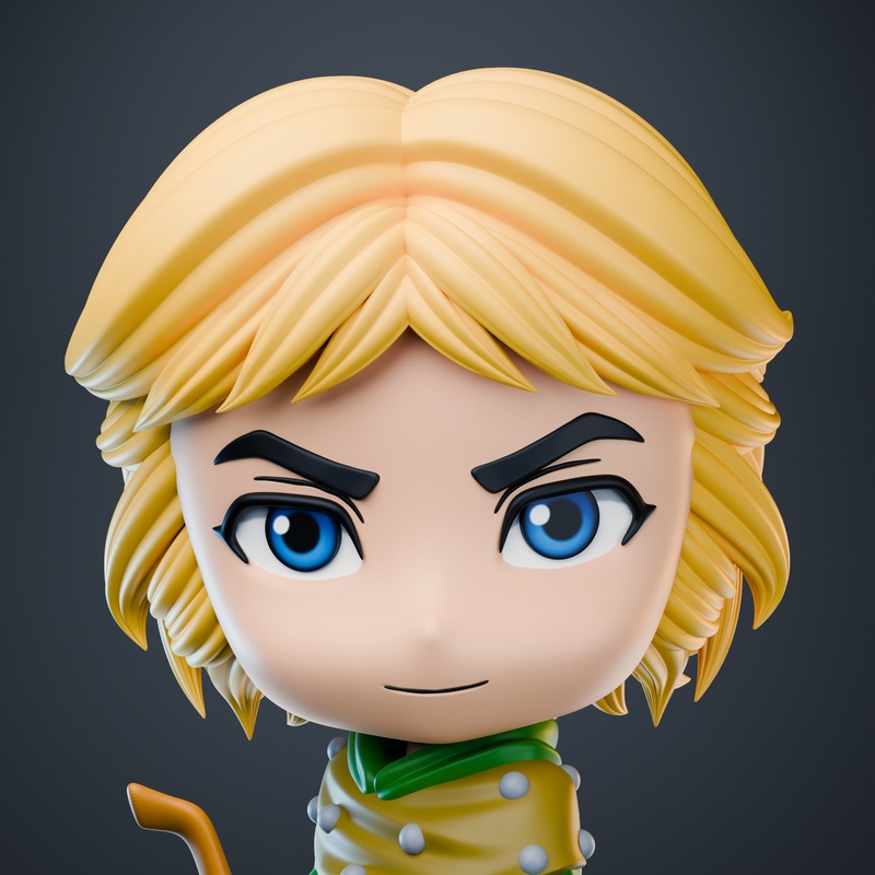 Chibi Land Figures – Hank – Dungeons and Dragons – Funko – 3D Print Model