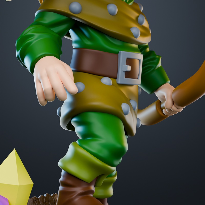 Chibi Land Figures – Hank – Dungeons and Dragons – Funko – 3D Print Model