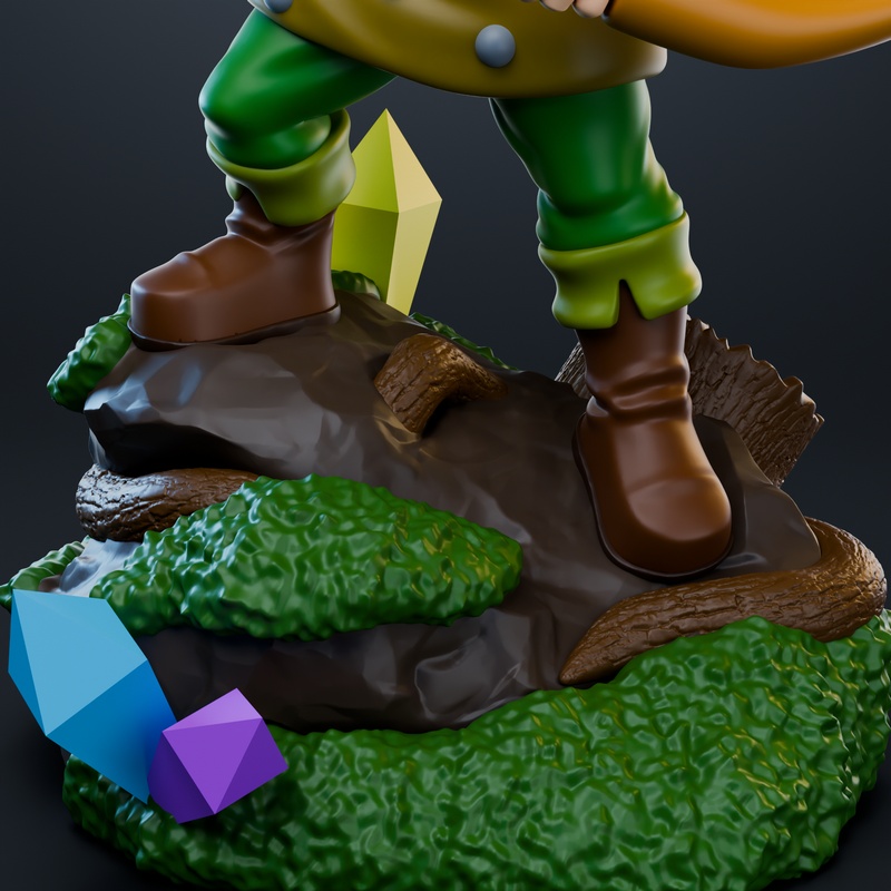 Chibi Land Figures – Hank – Dungeons and Dragons – Funko – 3D Print Model