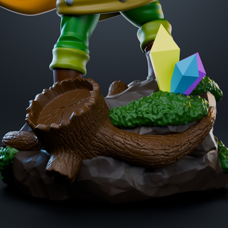 Chibi Land Figures – Hank – Dungeons and Dragons – Funko – 3D Print Model