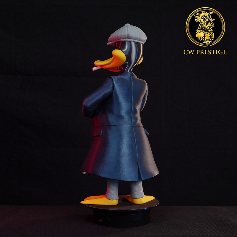 鸭嘴兽风格佩克莱盲人城市潮流3D打印模型|Daffy Duck – Peaky Blinders Urban Vibes – 3D Print Model