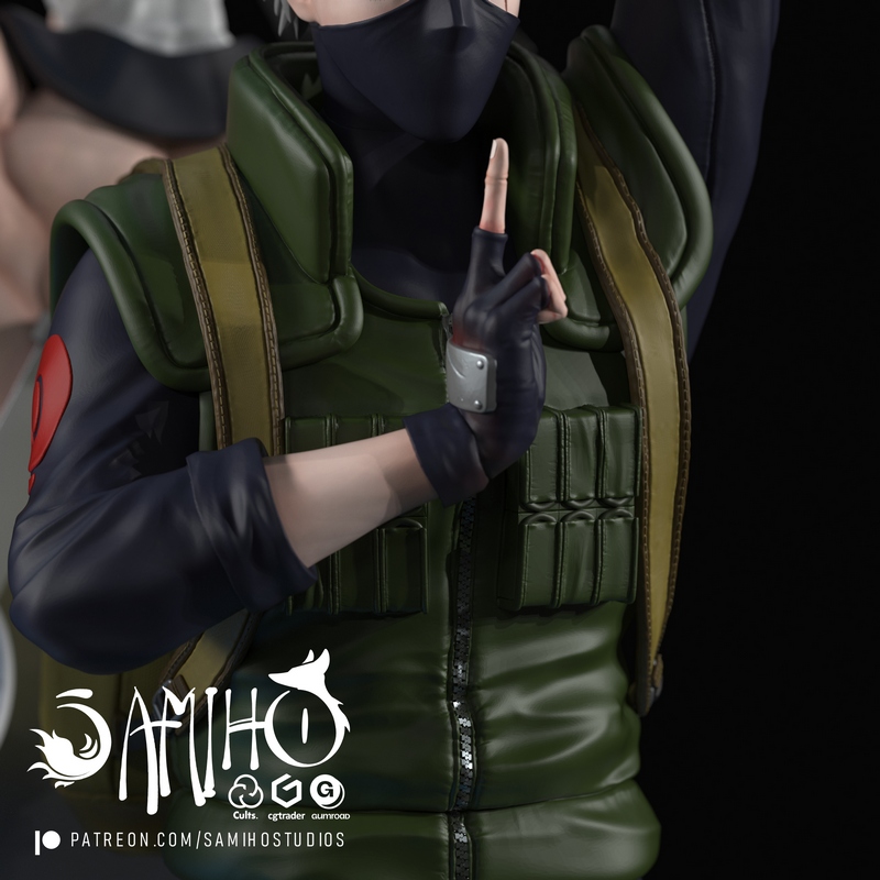 Samiho Studios – Kakashi vs Zabuza – 3D Print Model