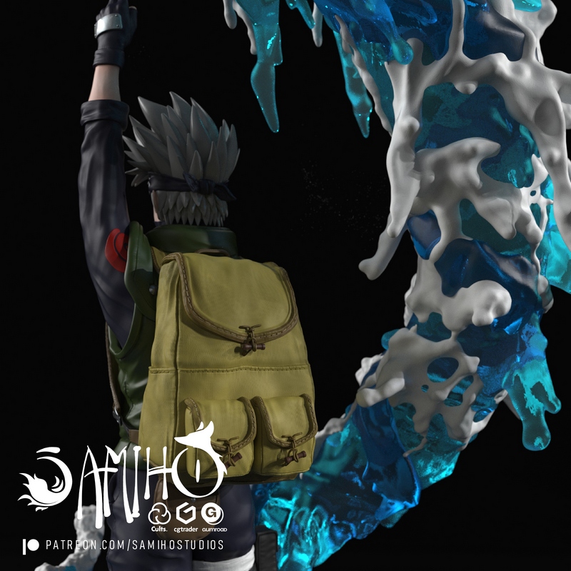 Samiho Studios – Kakashi vs Zabuza – 3D Print Model