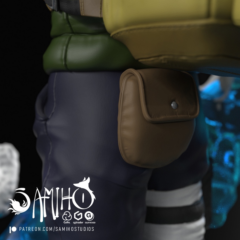Samiho Studios – Kakashi vs Zabuza – 3D Print Model