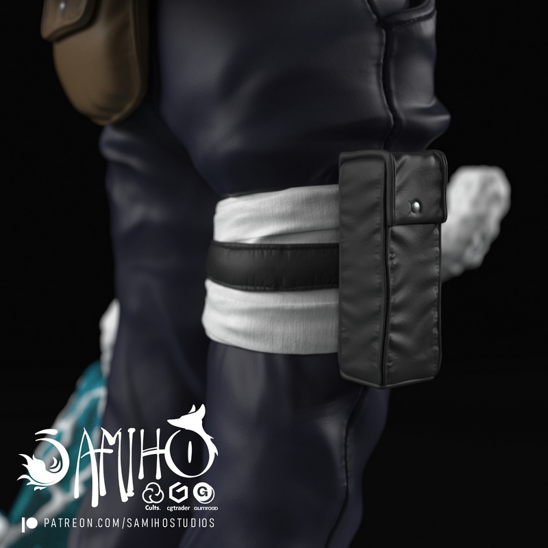 Samiho Studios – Kakashi vs Zabuza – 3D Print Model