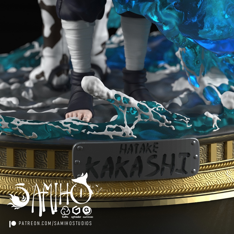 Samiho Studios – Kakashi vs Zabuza – 3D Print Model