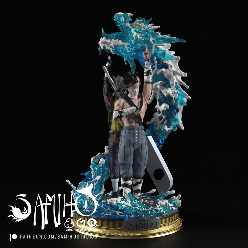 Samiho Studios – Kakashi vs Zabuza – 3D Print Model