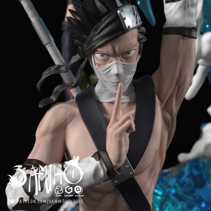 Samiho Studios – Kakashi vs Zabuza – 3D Print Model