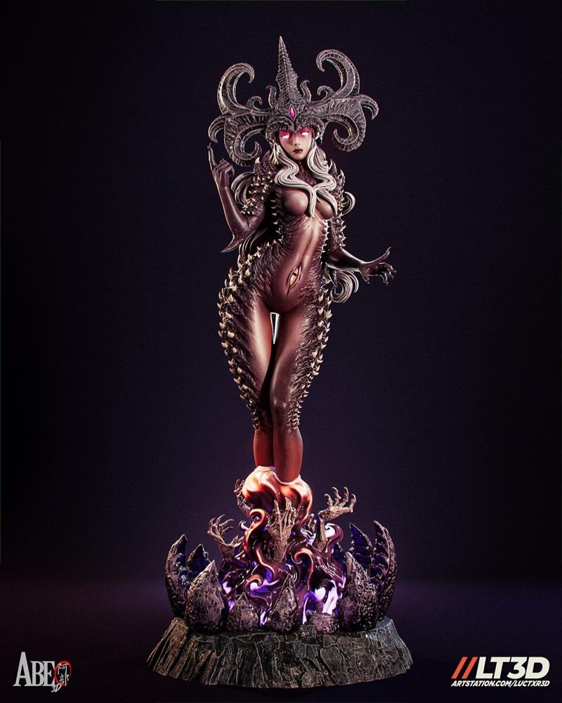Abe3D - 闪灵之境 - 萨尔尼斯 3D打印模型|Abe3D – Shael’Ness – 3D Print Model STL