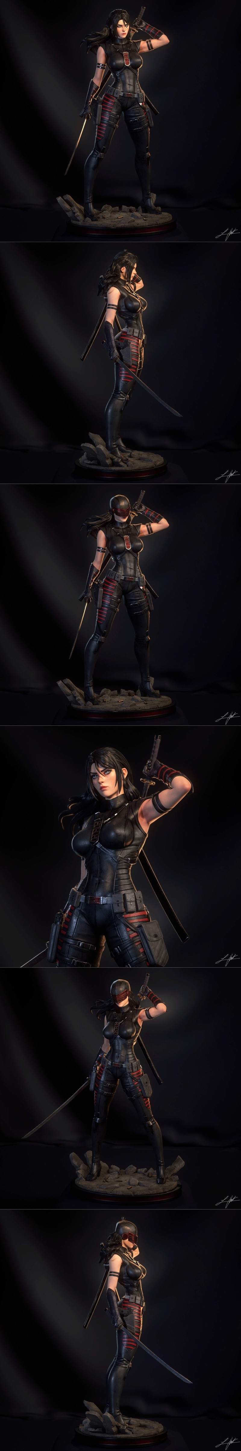 Abe3D - 《蛇眼二世》3D打印模型|Abe3D – Snake Eyes II – 3D Print Model STL