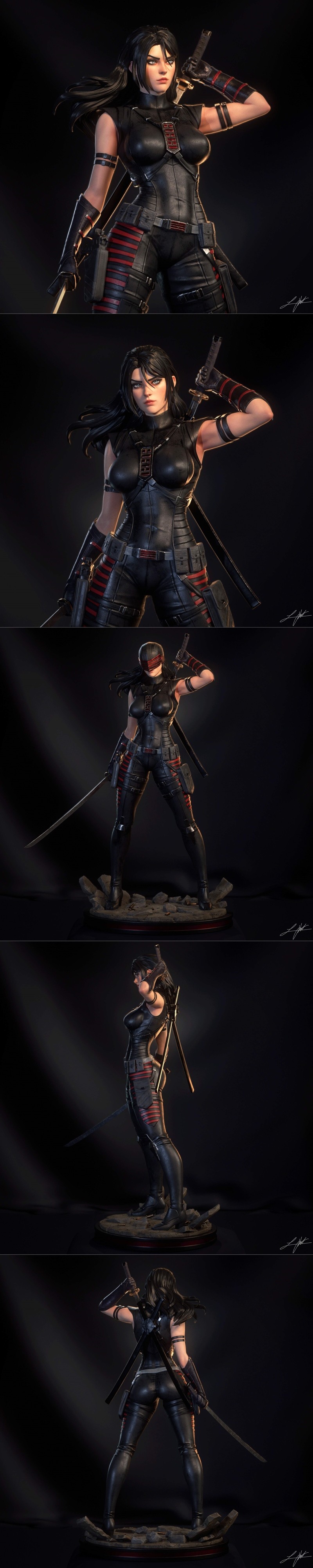 Abe3D - 《蛇眼二世》3D打印模型|Abe3D – Snake Eyes II – 3D Print Model STL