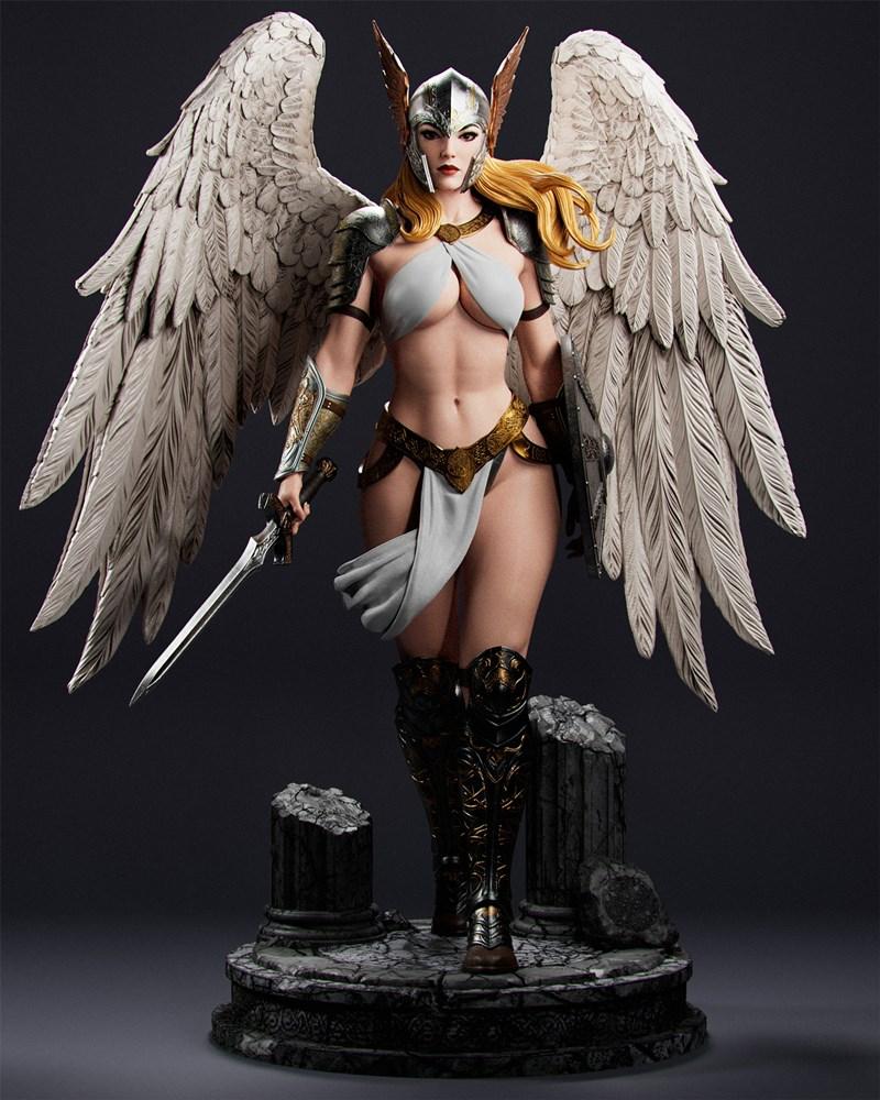 Abe3D – Brynhildr Valkyrie – 3D Print Model STL