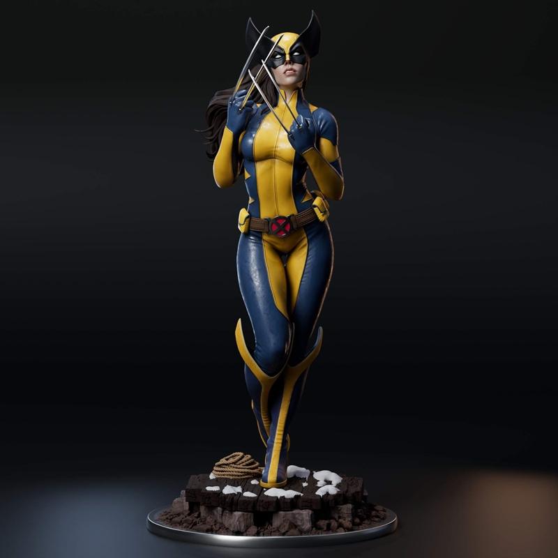 Abe3D – Laura Kinney Wolverine – 3D Print Model STL