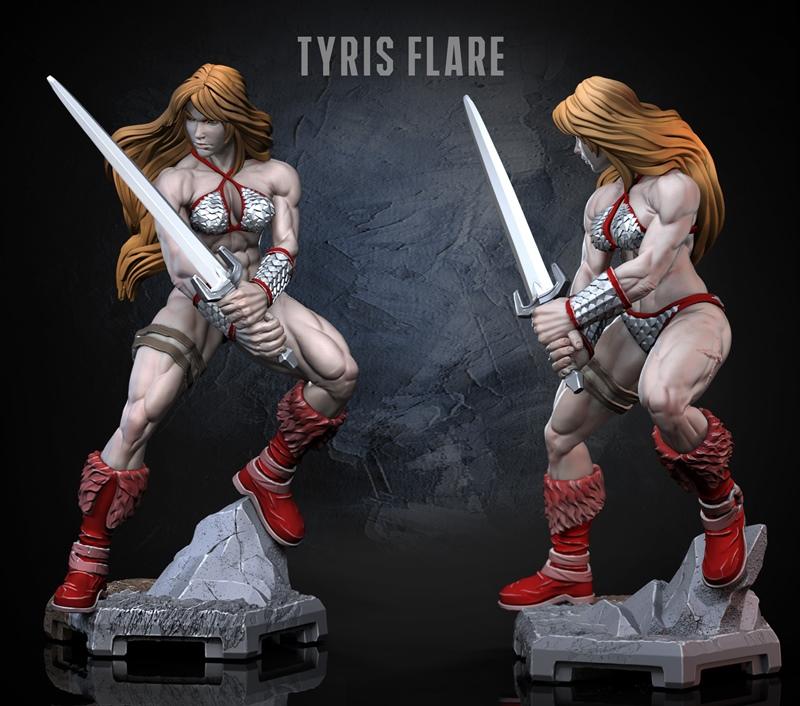 Dragun Studios - Tyris Flare - 3D打印模型|Dragun Studios – Tyris Flare – 3D Print Model STL