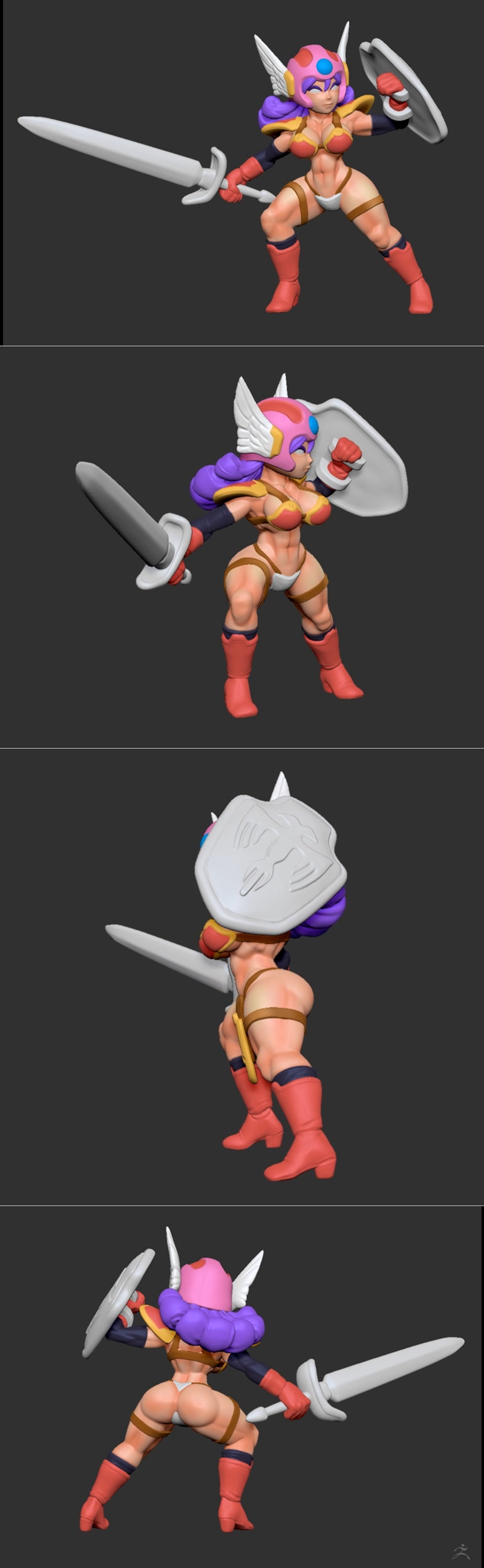 Tojyo - 龙之谷3 - 可打印3D模型|Tojyo – Dragon Quest 3 – 3D Print Model STL