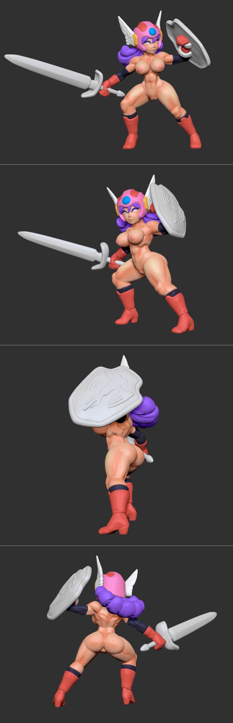 Tojyo - 龙之谷3 - 可打印3D模型|Tojyo – Dragon Quest 3 – 3D Print Model STL