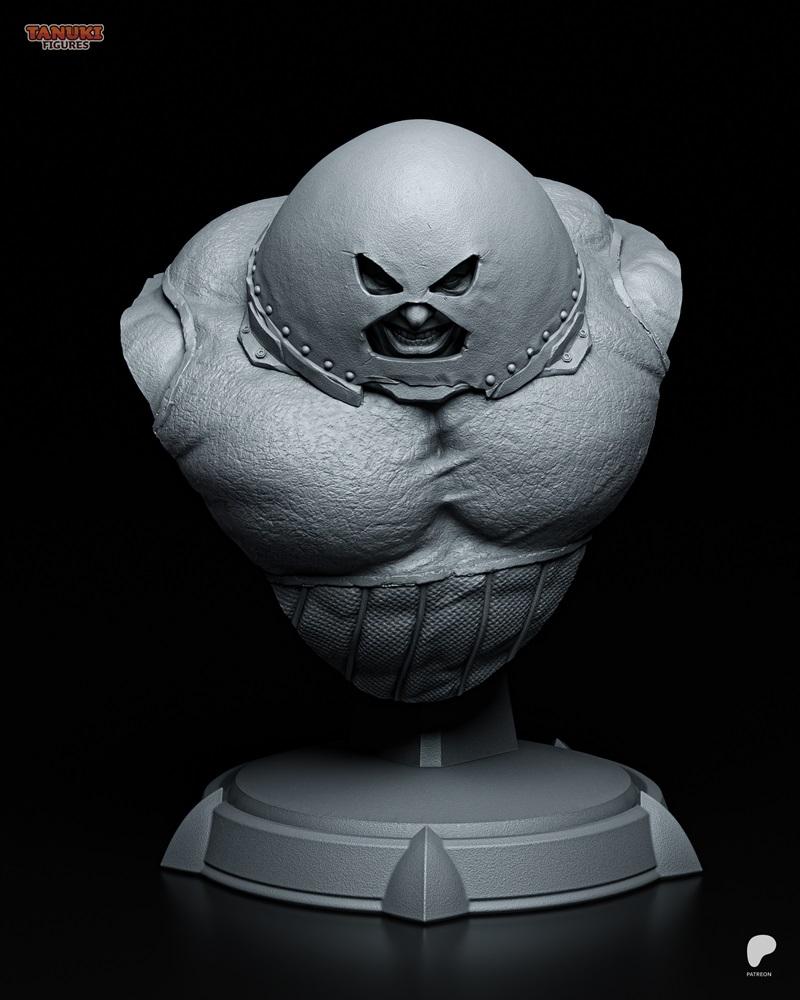 Tanuki Figures – Juggernaut Bust – 3D Print Model STL