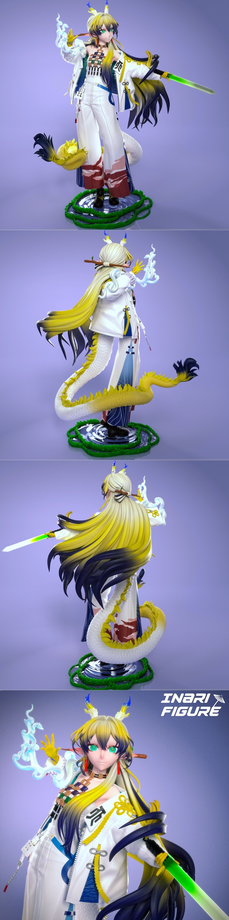 Inari Figure – Shu – Arknights – 3D Print Model STL