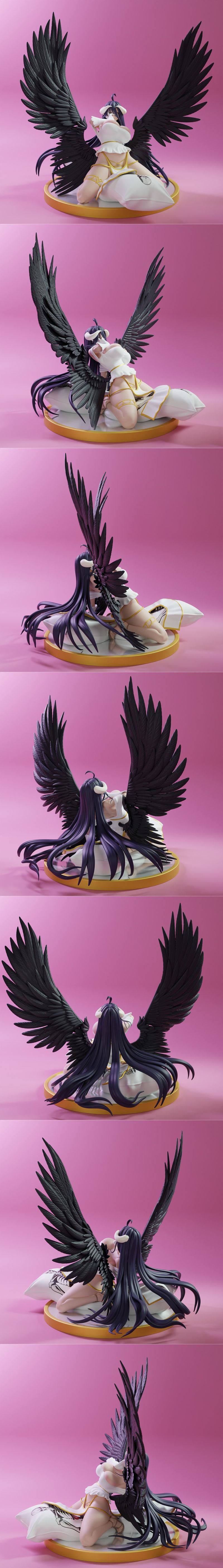 Albedo has so much fun with her Pillow – 3D Print Model STL