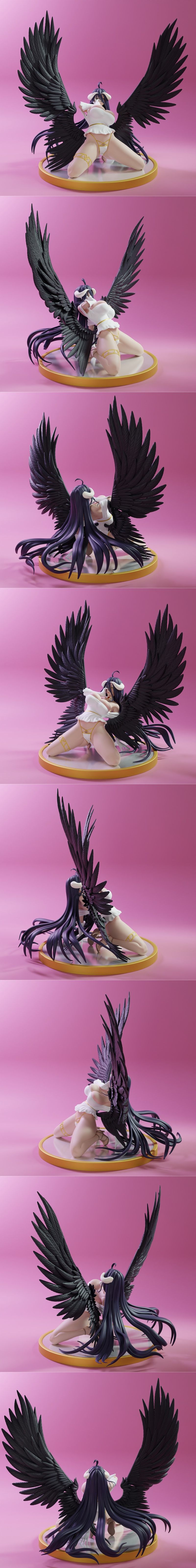 Albedo has so much fun with her Pillow – 3D Print Model STL