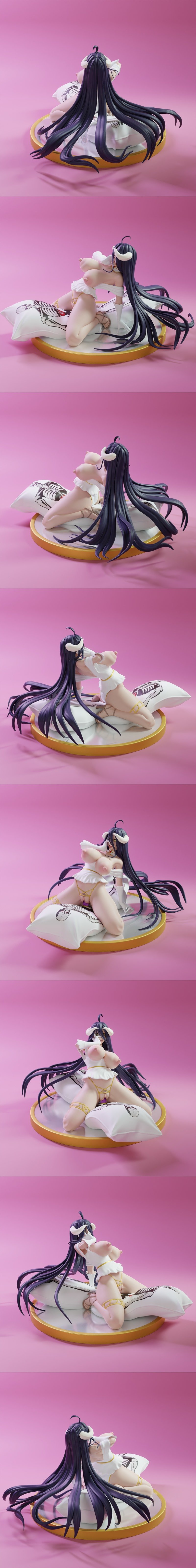 Albedo has so much fun with her Pillow – 3D Print Model STL