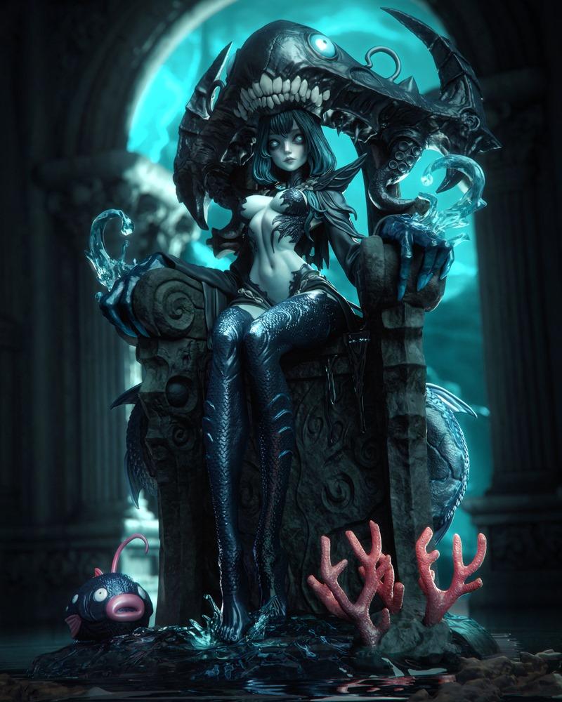 CA 3D Studios – Azashara – 3D Print Model STL