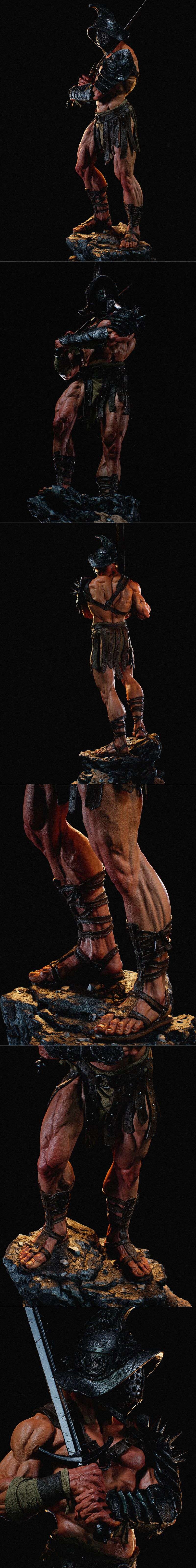 CA 3D Studios – Gladiador – 3D Print Model STL