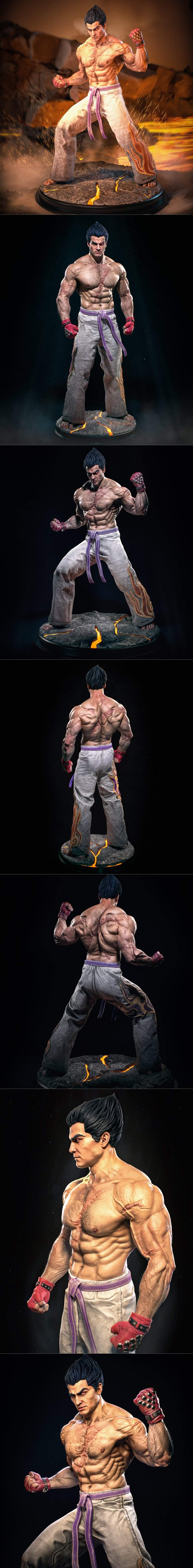 CA 3D Studios – Kazuya – 3D Print Model STL