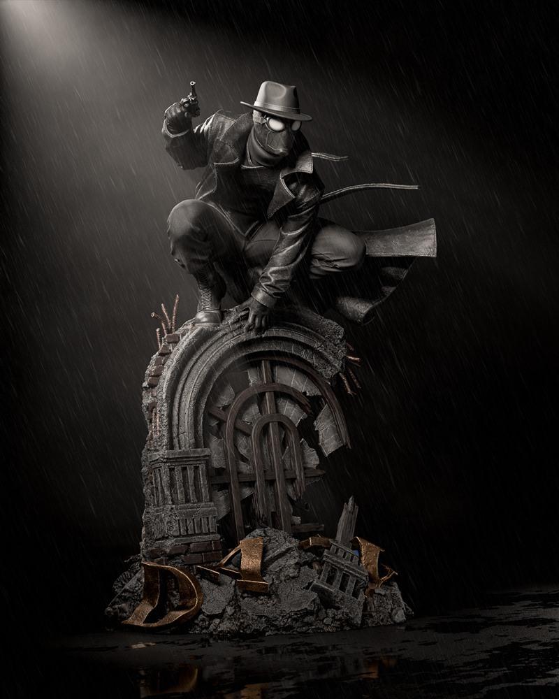 CA 3D Studios – Spider Noir – 3D Print Model STL