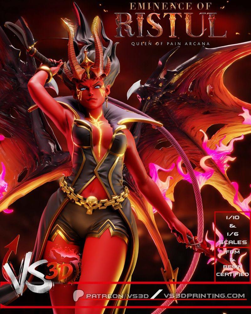 VS3D – Queen Of Pain – 3D Print Model STL