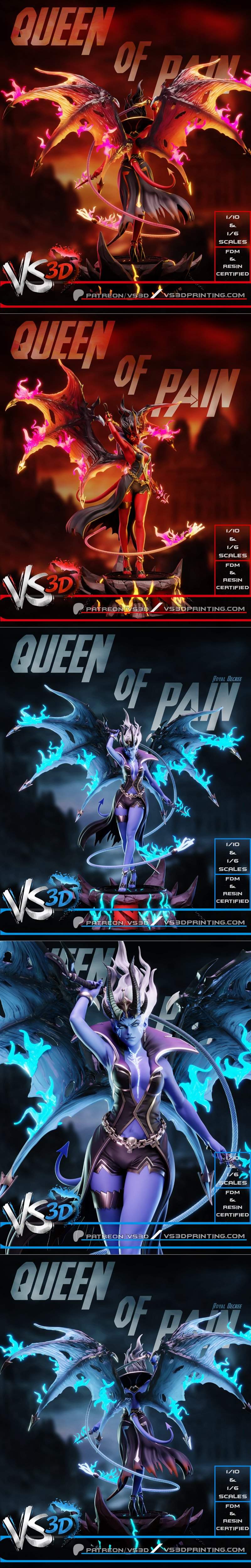 VS3D – Queen Of Pain – 3D Print Model STL