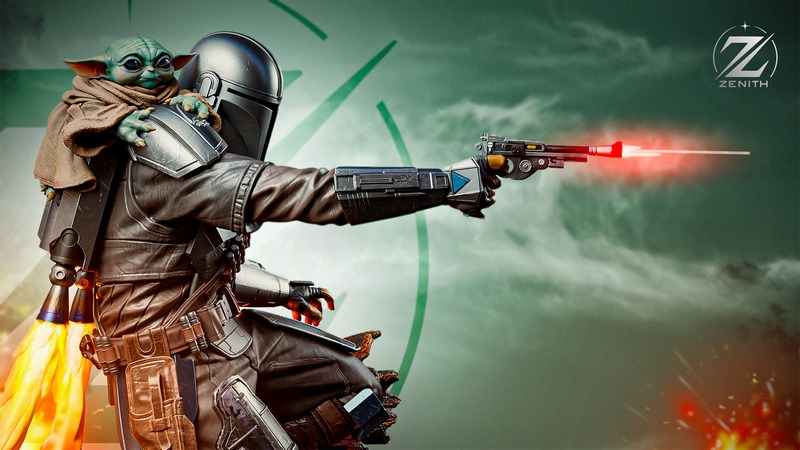 Zenith Studios – Mandalorian and Grogu Sculpt – 3D Print Model