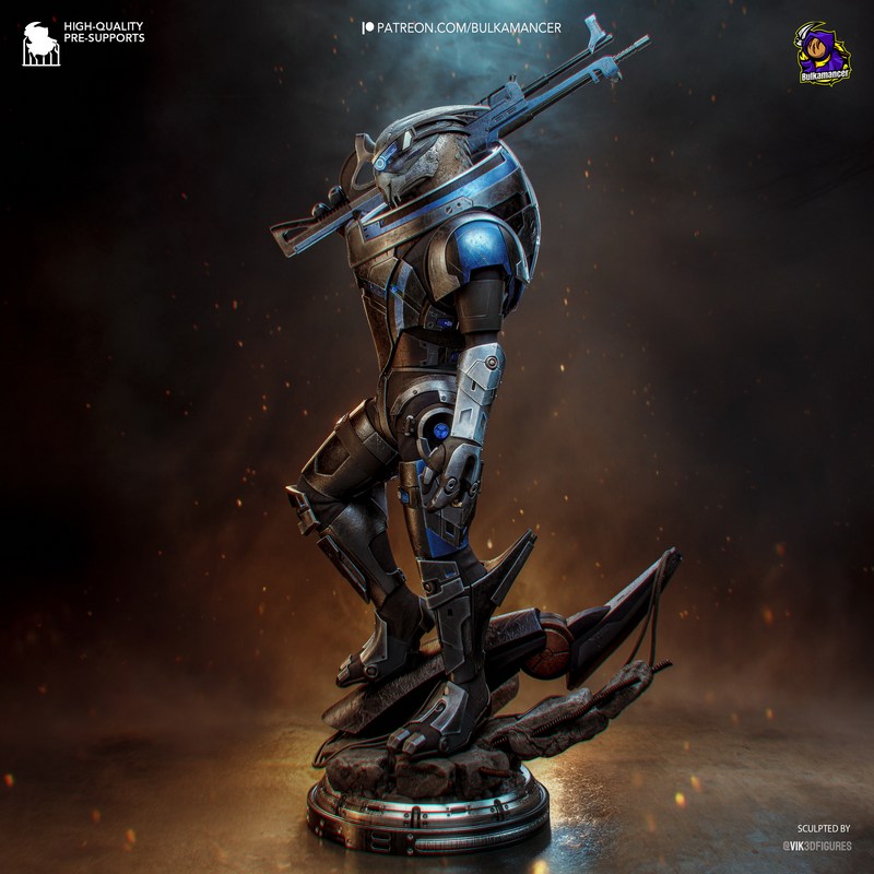 KC Studio – Garrus – Mass Effect – 3D Print Model