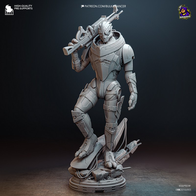 KC Studio – Garrus – Mass Effect – 3D Print Model