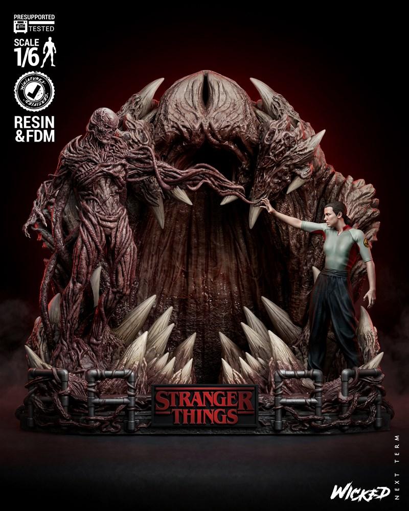 Wicked – Stranger Things Diorama – 3D Print Model STL