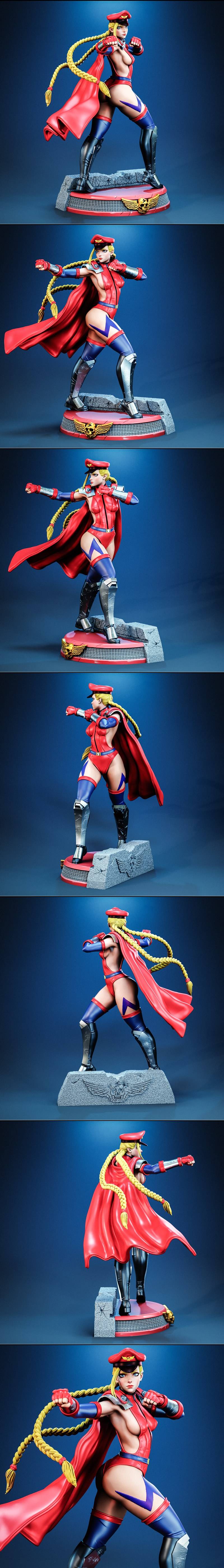 Shadaloo Studios – Cammy – 3D Print Model STL