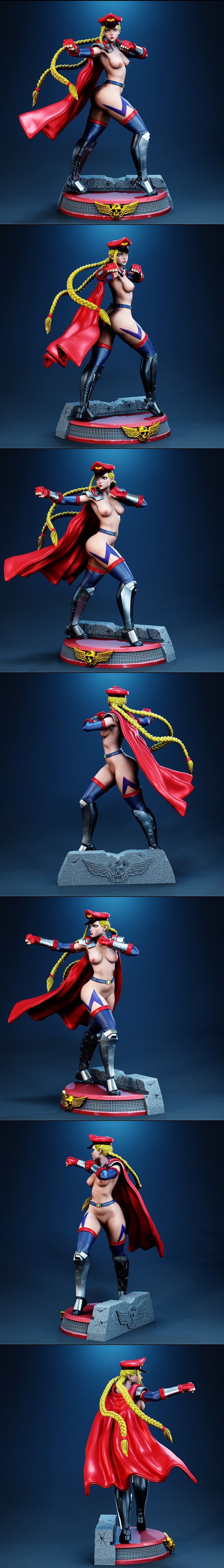 Shadaloo Studios – Cammy – 3D Print Model STL
