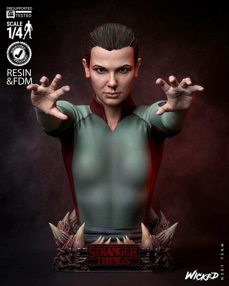Wicked – Eleven Bust – 3D Print Model STL