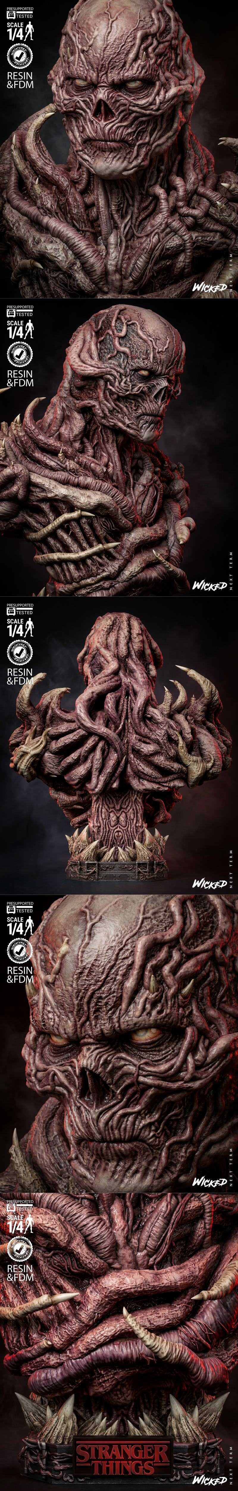 Wicked – Vecna Portrait Bust – 3D Print Model STL