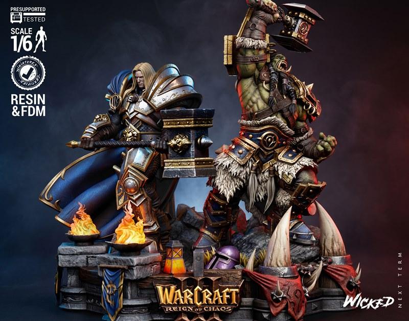 Wicked – Warcraft 3 Diorama – 3D Print Model STL