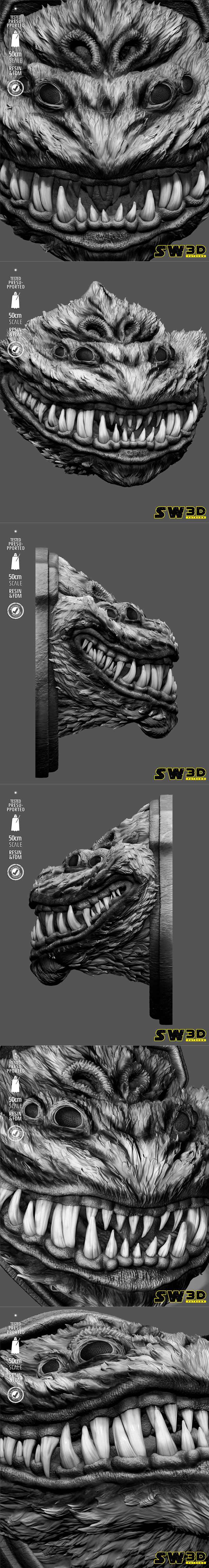 SW3D – Nexu Wall Bus Portrait – 3D Print Model STL