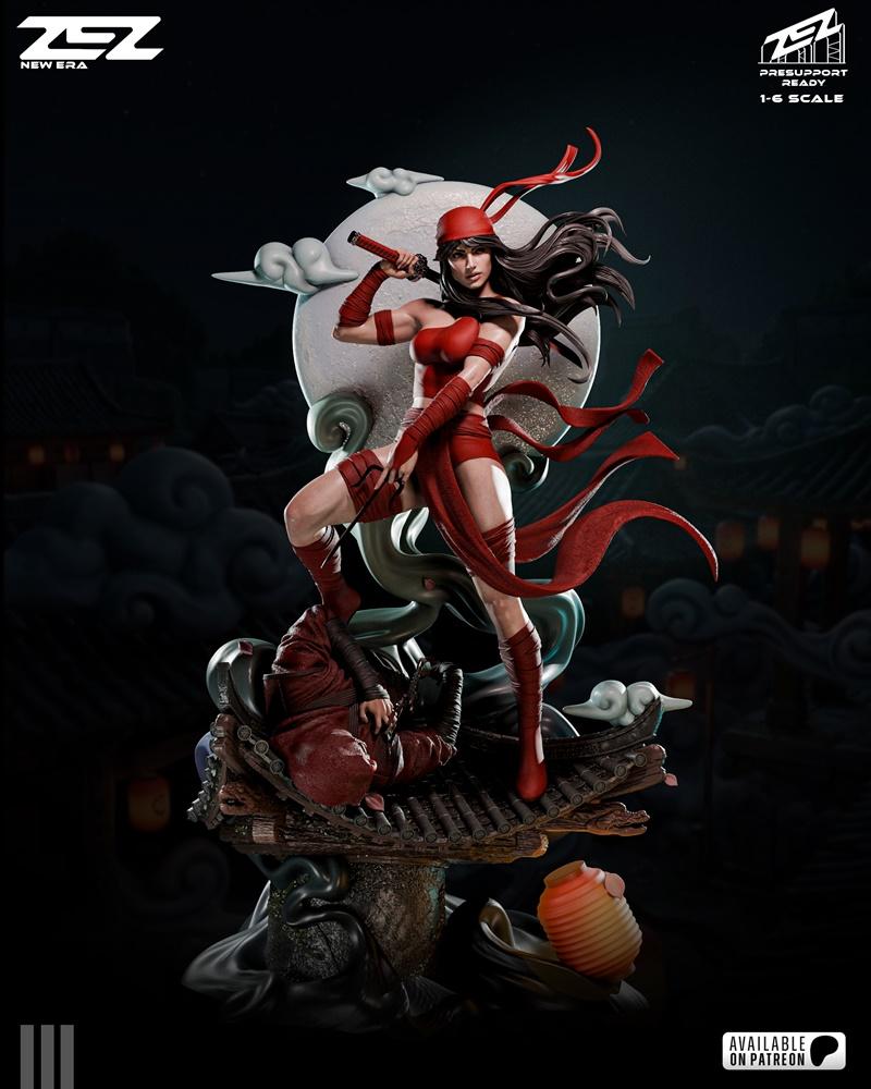 ZEZ Studio – Elektra – 3D Print Model STL