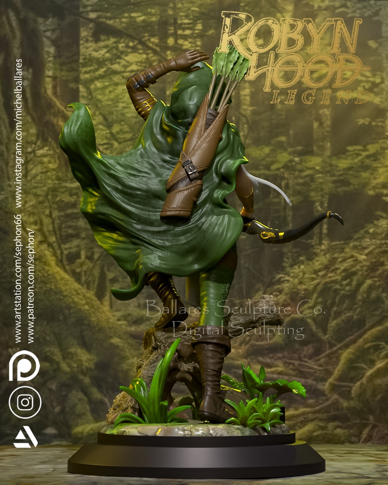 Robin Hood Legend – 3D Print Model
