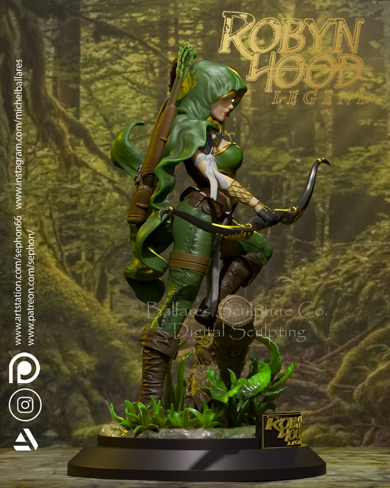 Robin Hood Legend – 3D Print Model