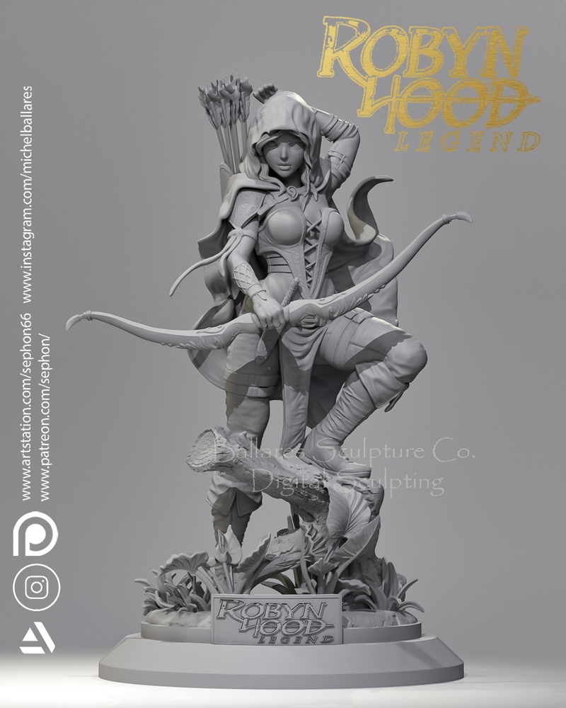 Robin Hood Legend – 3D Print Model