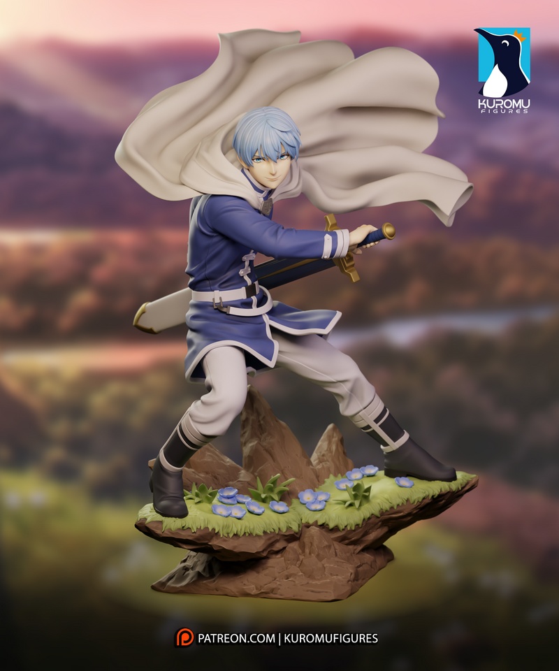 Kuromu出品：希尔梅-弗里恩 3D打印模型|Kuromu Figures – Himmel-Frieren – 3D Print Model