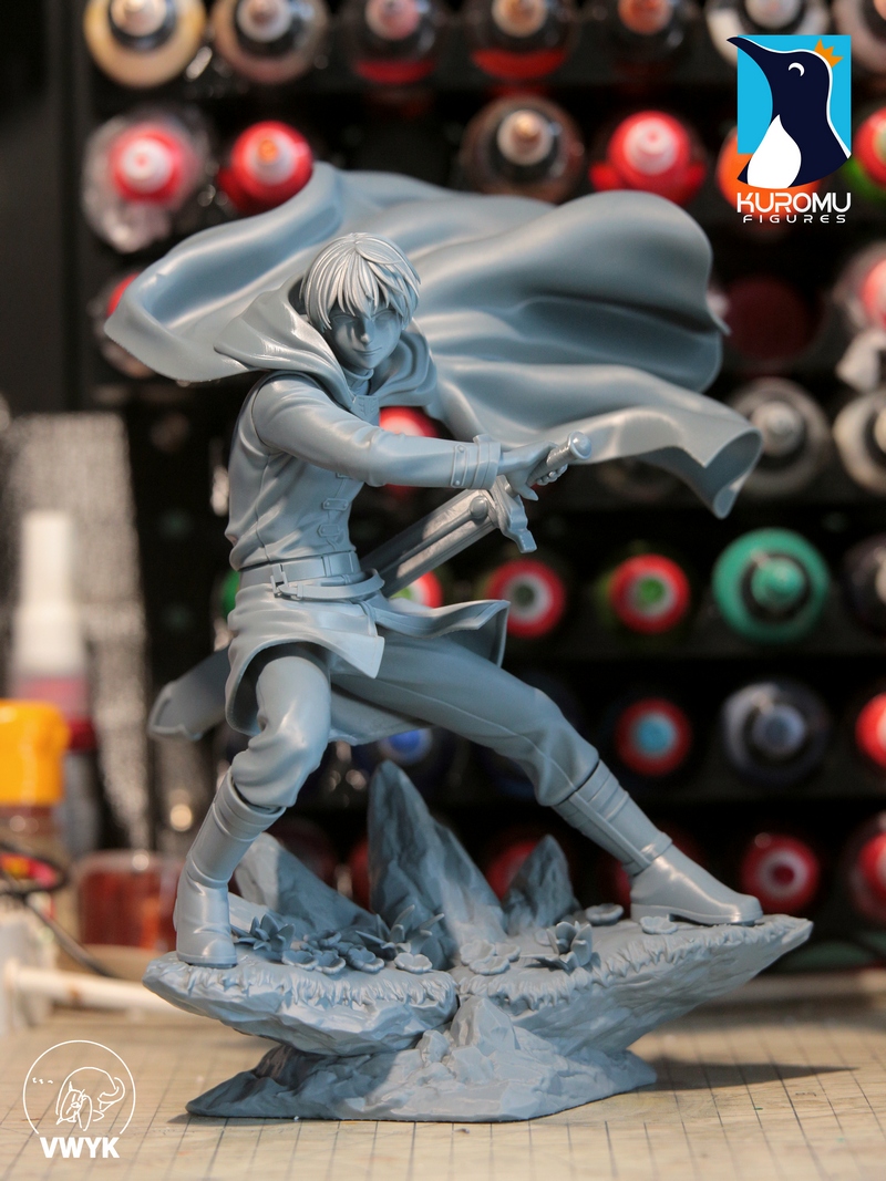 Kuromu出品：希尔梅-弗里恩 3D打印模型|Kuromu Figures – Himmel-Frieren – 3D Print Model